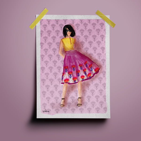 Fashion illustration BS003