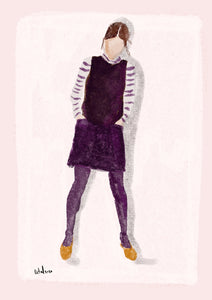 Parisian chic  illustration BS0014