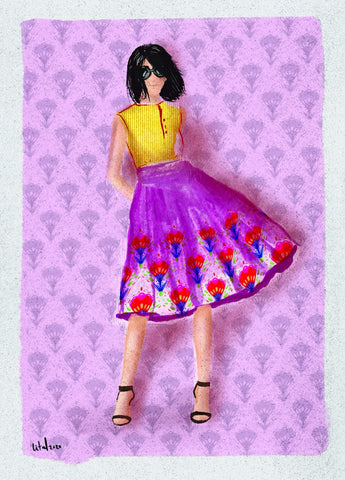 Fashion illustration BS003